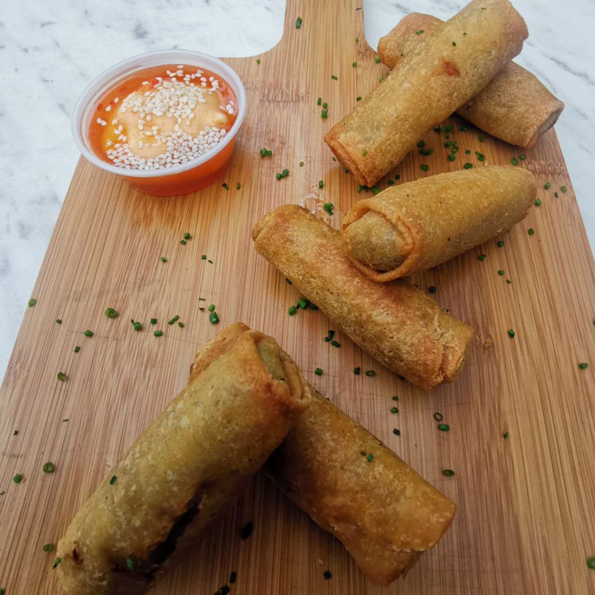 Egg rolls de vegetales